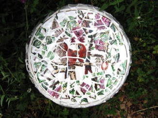 mosaic stepping stone